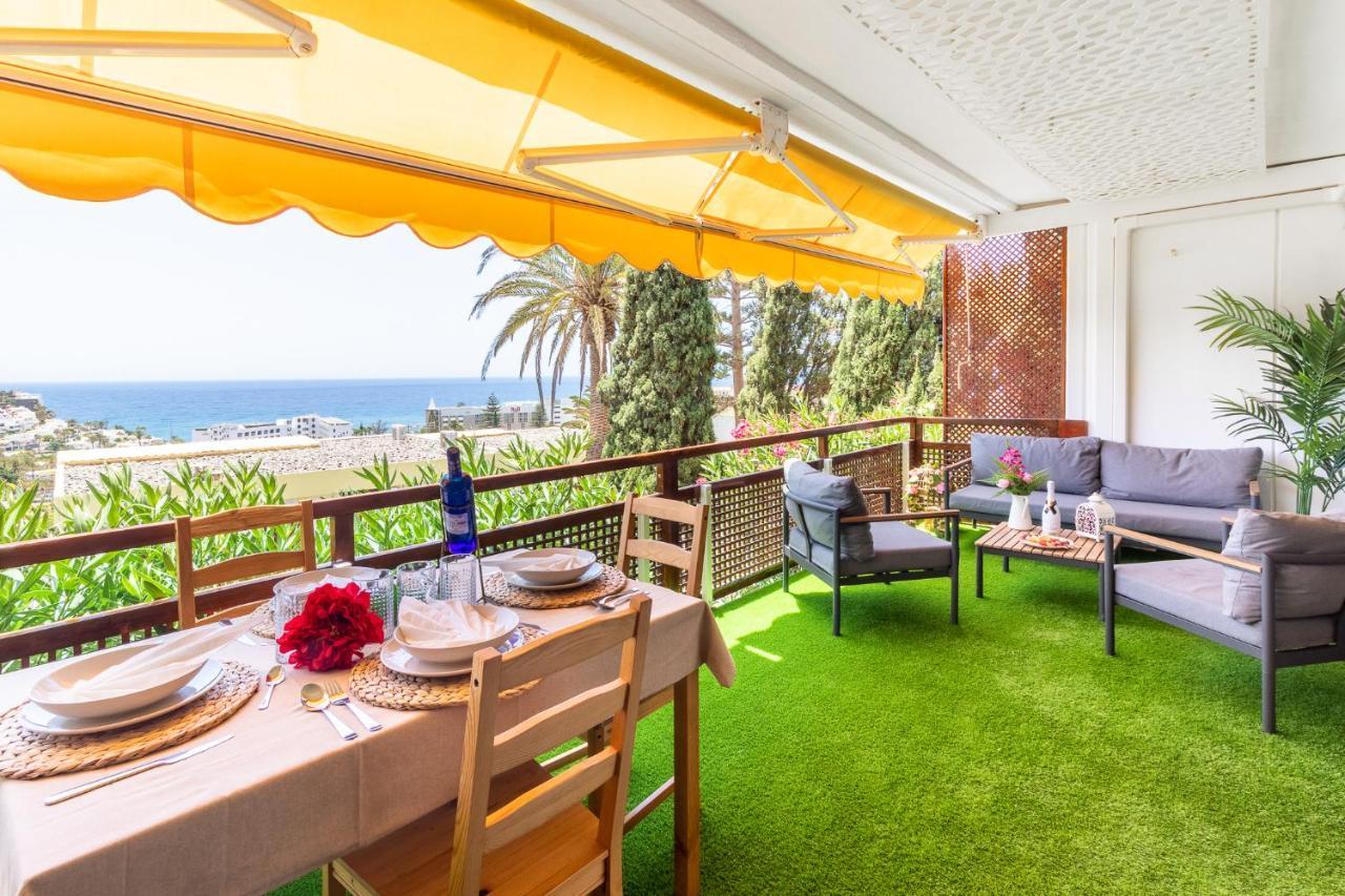 Increible Terraza Con Vistas Al Mar En San Agustin公寓 外观 照片